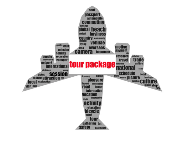 Tour package — Stock Photo, Image