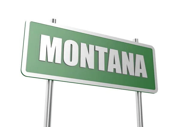 Борд Монтана — стокове фото