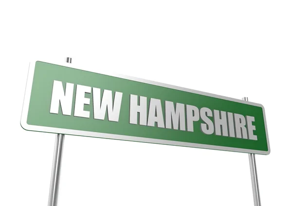 New hampshire tecken styrelse — Stockfoto