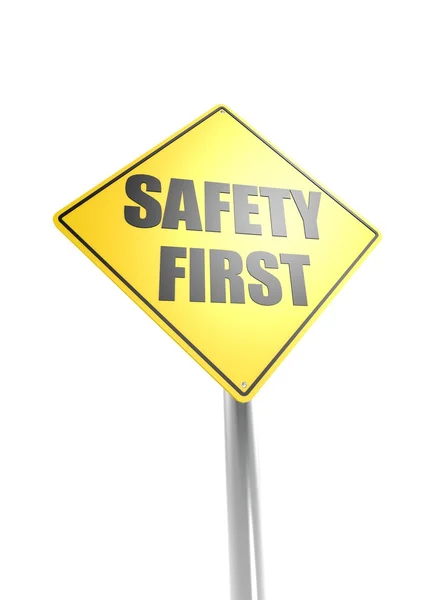 Safety first — Stock Photo, Image