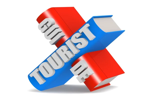 Tourist guide — Stock Photo, Image