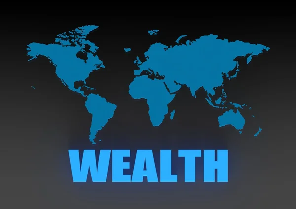 La riqueza mundial — Foto de Stock