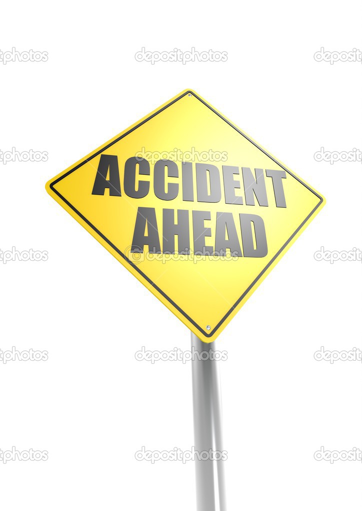 Accident ahead