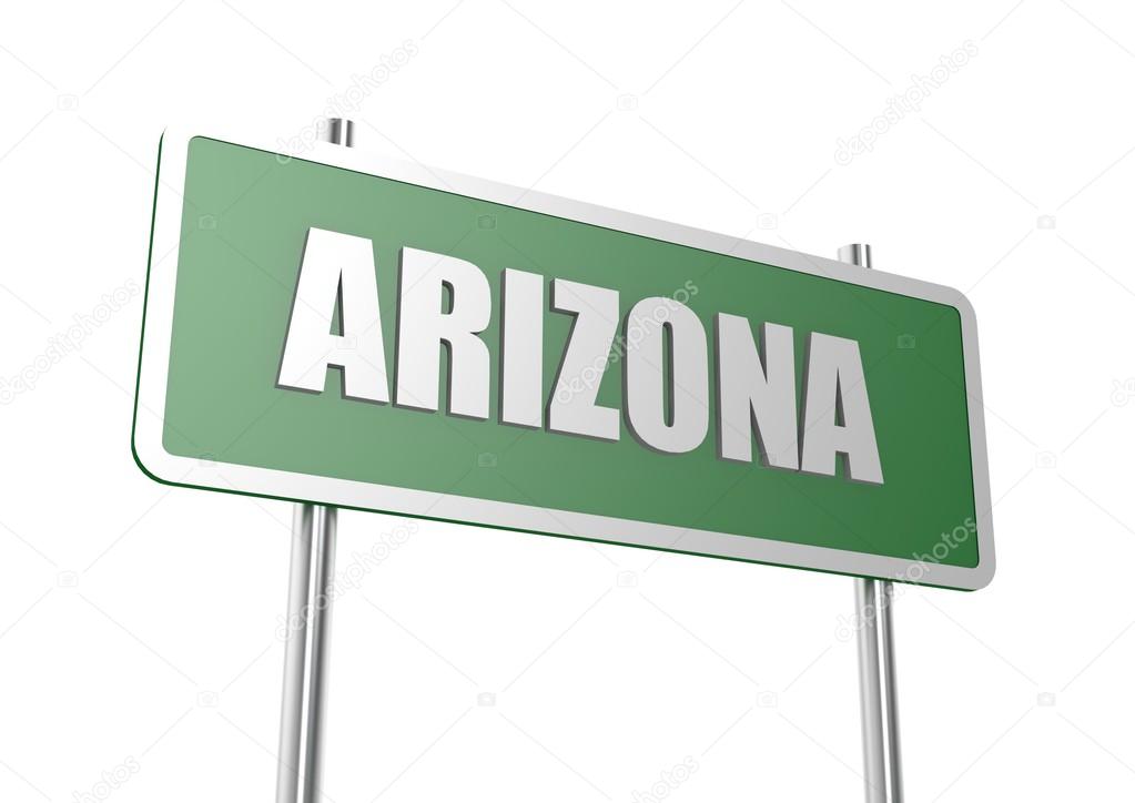 Arizona sign board