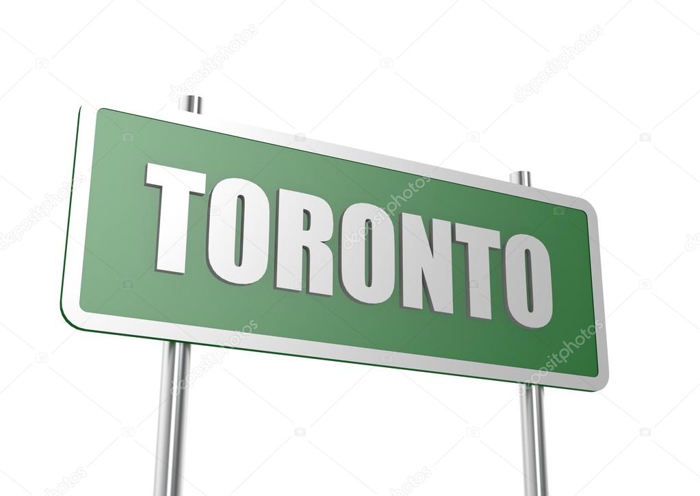 Road Sign Toronto