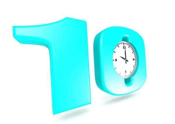 10 O relógio — Fotografia de Stock
