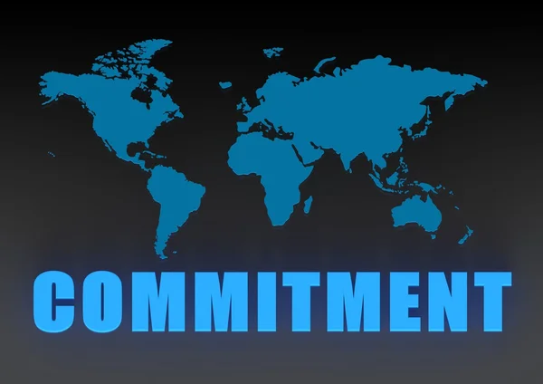 World commitment — Stock Photo, Image