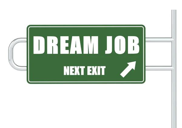 Next exit dream job — Stock Photo, Image