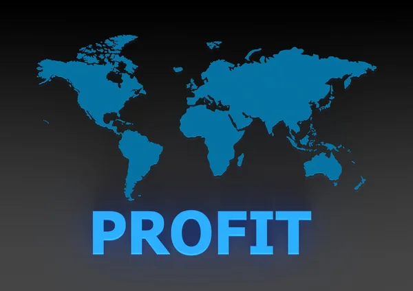 Profits From a Global Company — Stock Photo, Image