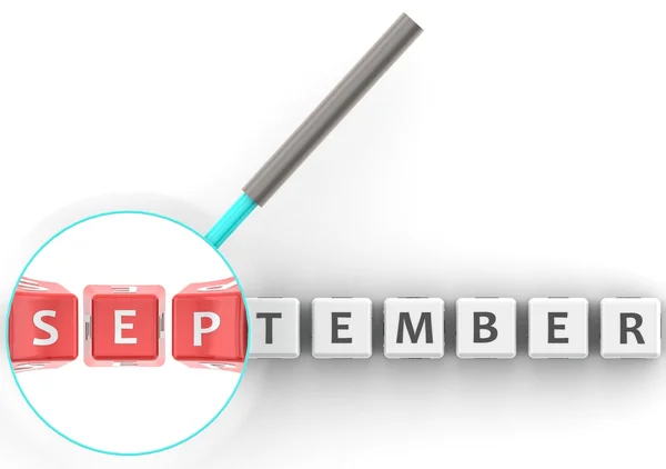 September — Stock Photo, Image