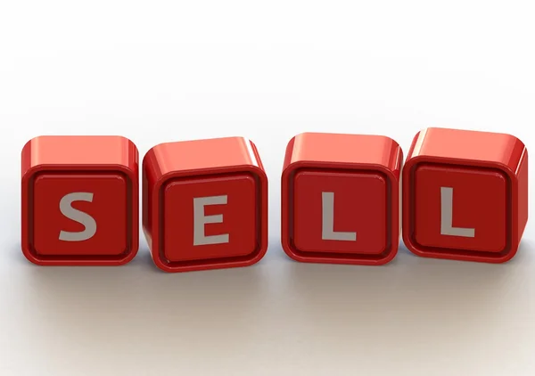 Sell buzzword — Stock Photo, Image