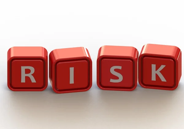 Risk buzzword — Stock Photo, Image