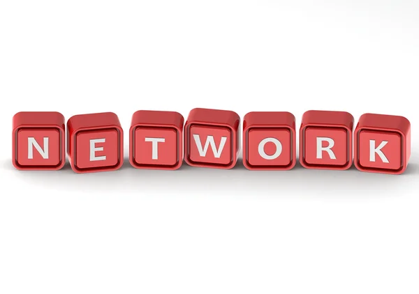 Network buzzword — Stock Photo, Image