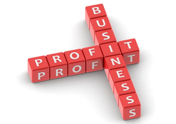 Business profit buzzword — Stock Photo, Image