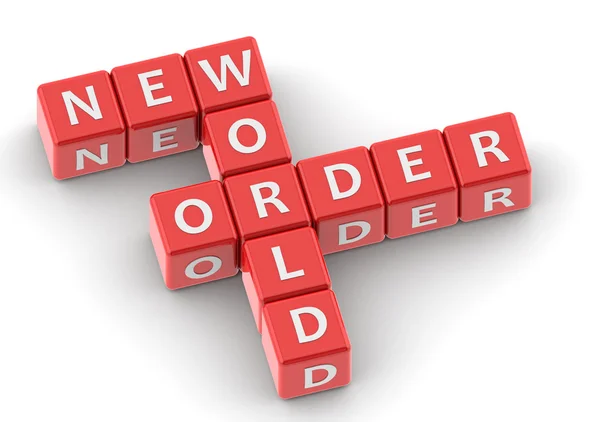 New world order buzzword — Stock Photo, Image