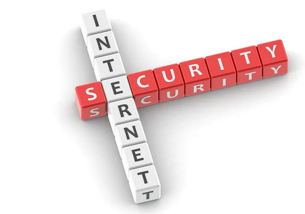 Internet security buzzword — Stockfoto
