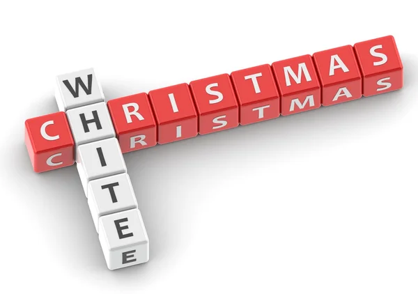 Λευκά Χριστούγεννα τσιτάτο — Φωτογραφία Αρχείου