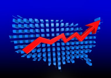 Mavi bizi yukarı doğru grafik ile eşleştirin