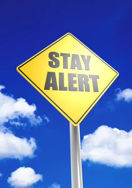 Stay alert — Stock Photo, Image