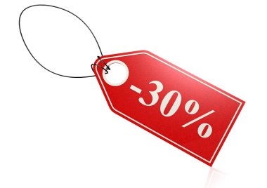 yüzde 30 indirim.