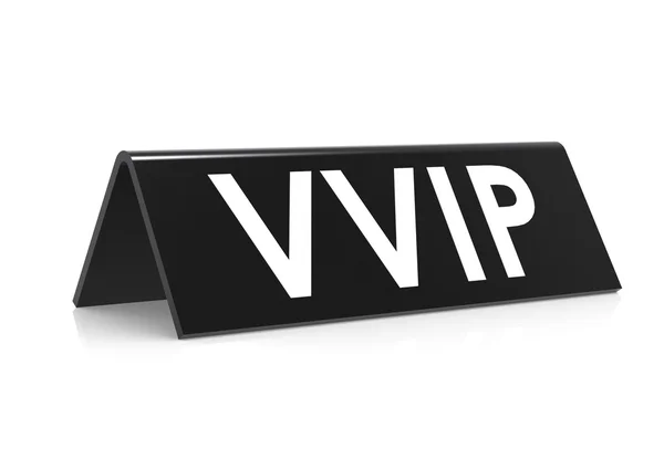 VVIP in black — Stock Photo, Image