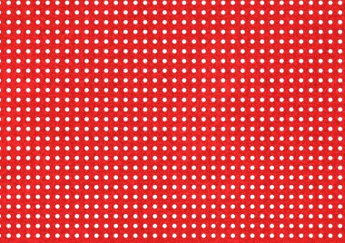 Kırmızı delik desen