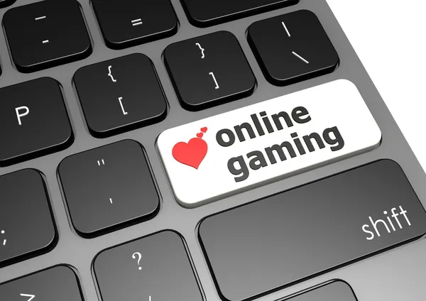 Gioco online — Foto Stock