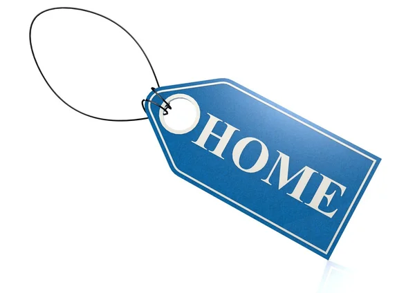 Home-Label — Stockfoto