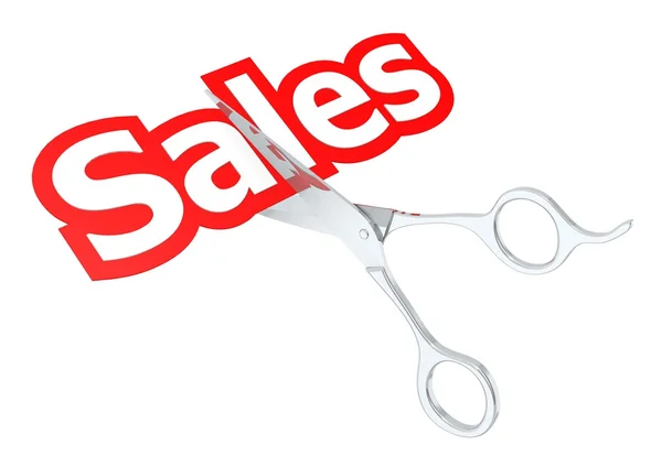 Cut sales — Stock Photo, Image