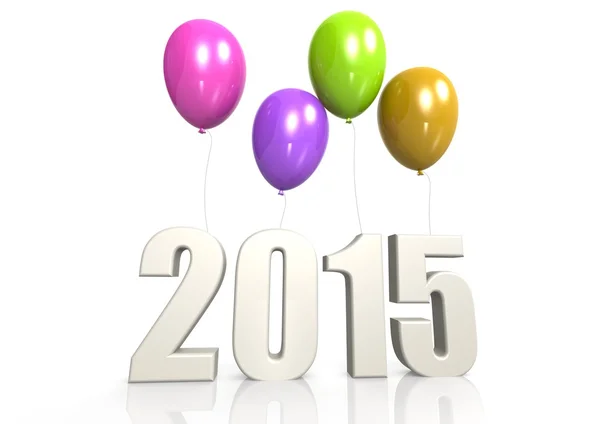 2015 avec ballon — Photo