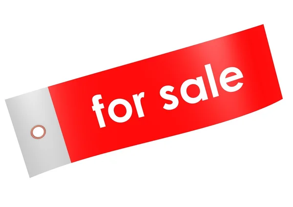 For sale label — Stock Photo, Image