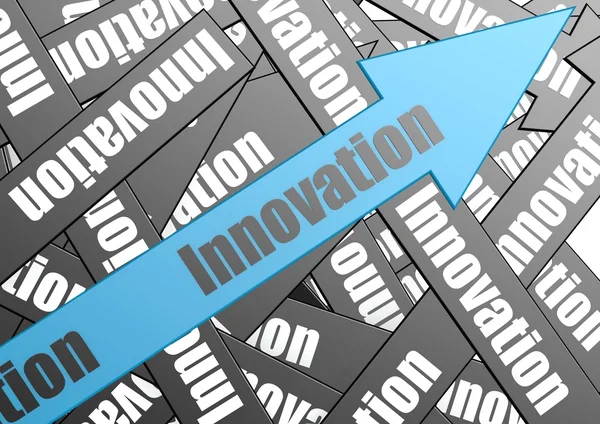 Innovation arrow — Stock Photo, Image