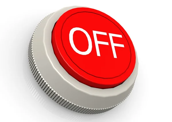 Off button — Stock Photo, Image