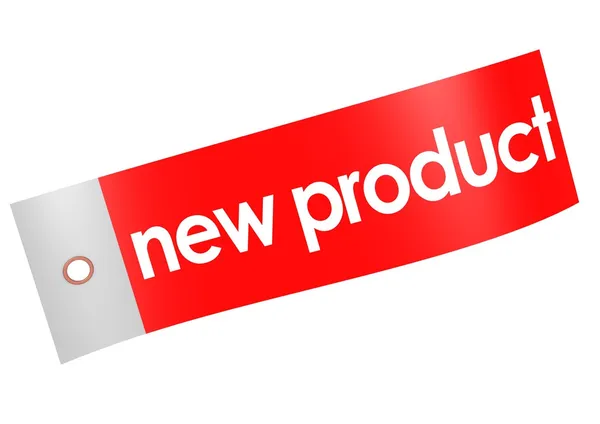 Nieuw productlabel — Stockfoto