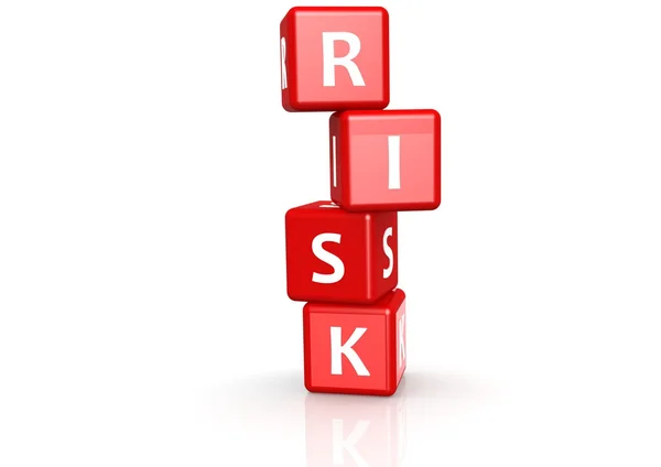 Risk buzzword — Stock Photo, Image