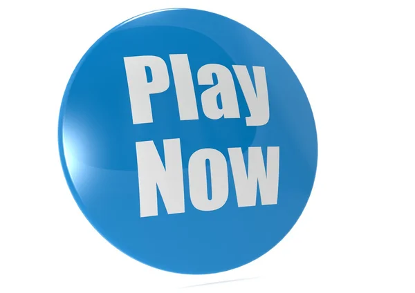 Play now badge — Stock Photo, Image