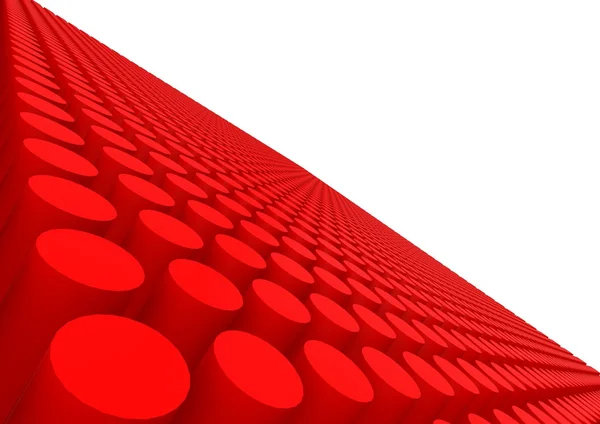 Rode ronde patroon — Stockfoto