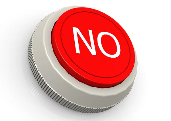 No button — Stock Photo, Image