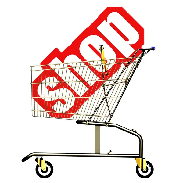 Shop cart — Stock Photo, Image