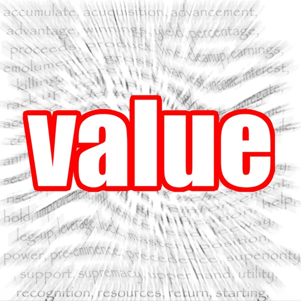 Value — Stock Photo, Image