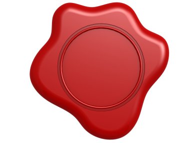 Kırmızı mühür boş