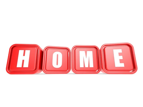 Home cube — Stock Photo, Image