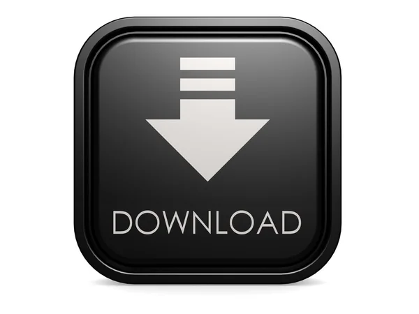 Black square download — Stock Photo, Image