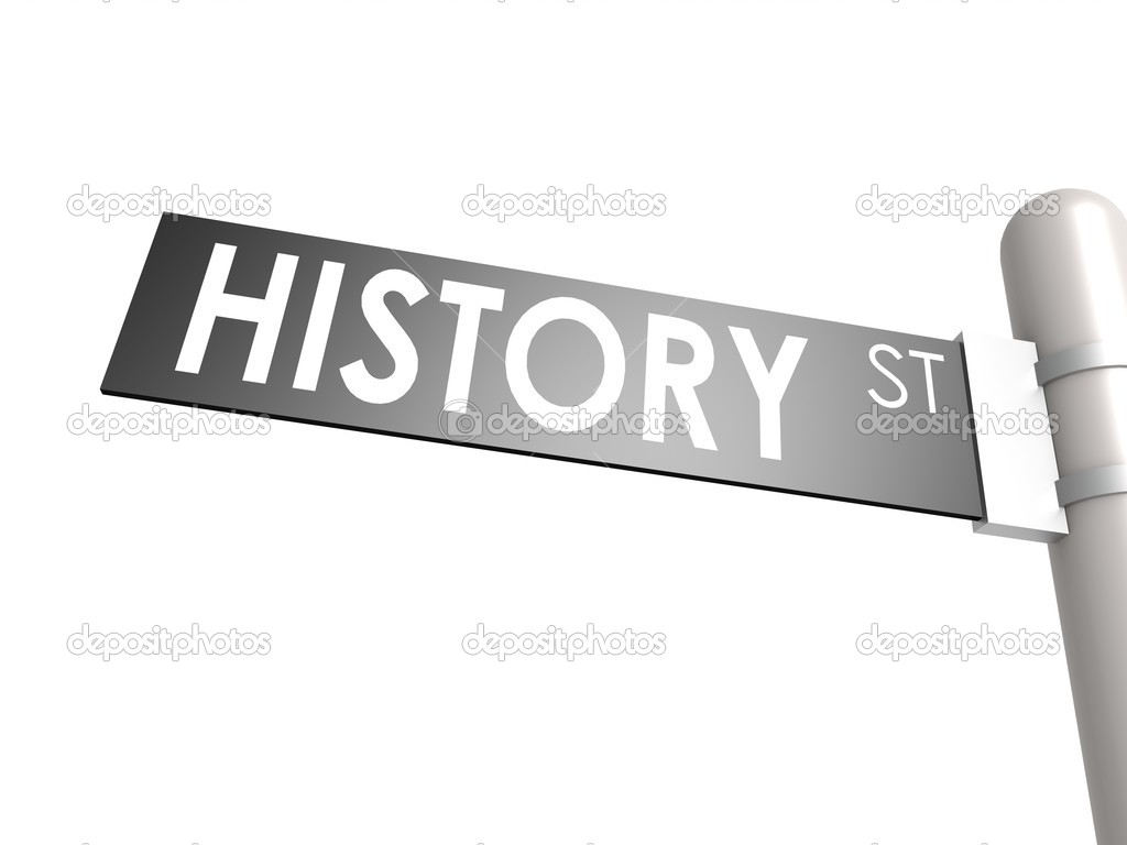 History road sign