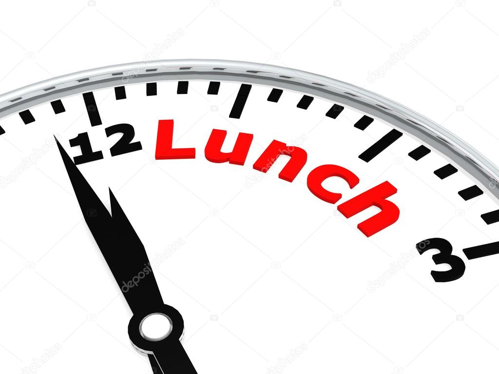 Lunch clock