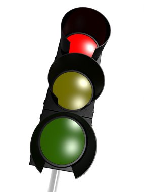 Kırmızı trafik ışığı