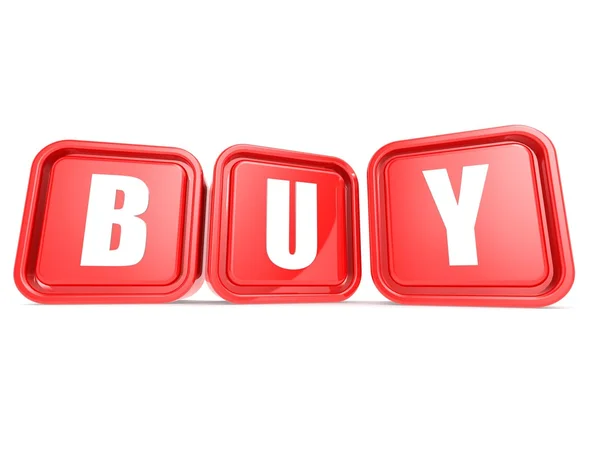 Buy cube — Stock Photo, Image