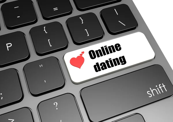 Online dating — Stock Photo, Image