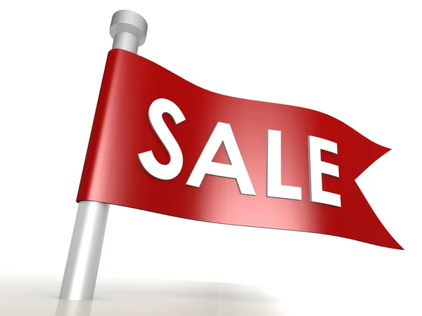 Sale flag — Stock Photo, Image