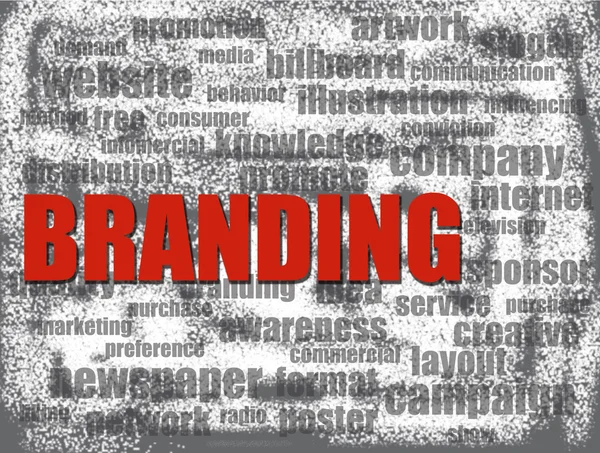 Branding — Stockfoto